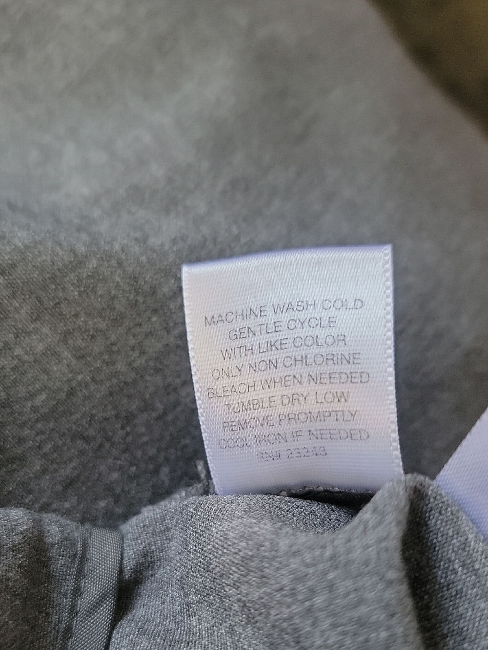 NEW YORK & COMPANY Gray Stretch Straight Leg Career Professional Dress Pants 12 - Picture 8 of 8
